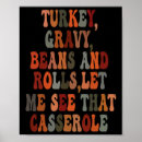 Suche nach bohnen poster Truthahn