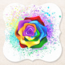 Suche nach regenbogen untersetzer Aquarell