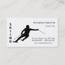 Suche nach skifahren visitenkarten Skiläufer