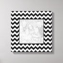 Suche nach zickzack muster leinwandbilder Schwarz