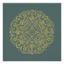 Suche nach goldene mandala poster Goldgelb