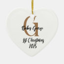 Suche nach unisex ornamente Baby first weihnachten