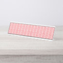 Suche nach niedliches muster namensplaketten Rosa