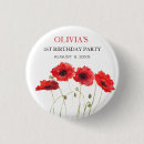 Suche nach mohnblumen buttons Aquarell