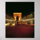 Suche nach der arc de triomphe poster Abend