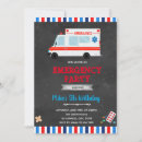 Suche nach krankenwagen einladungen Feuerwehrauto