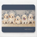 Suche nach goldener welpe mousepads Haustier