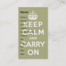 Suche nach ruhe visitenkarten Grün