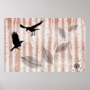 Suche nach krähen poster Federn