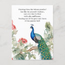 Suche nach peacocks postkarten Elegant