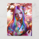 Suche nach hübsche frau postkarten Mystisch