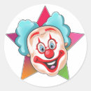Suche nach glücklicher clown aufkleber Cartoon