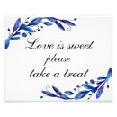 Suche nach liebe ist süß poster Botanisch