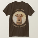 Suche nach airedales tshirts Niedlich