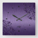 Suche nach lila wanduhren Metallic