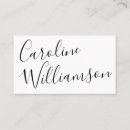 Suche nach modern calligraphy visitenkarten Schick