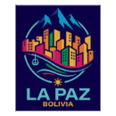 Suche nach la paz poster Bolivien