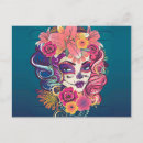 Suche nach zuckerschädel postkarten Dia de los muertos