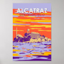 Suche nach vintage san francisco poster Insel alcatraz