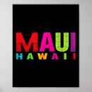 Suche nach insel von hawaii poster Tropisch