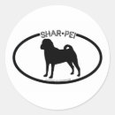 Suche nach shar pei aufkleber Hund