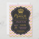 Suche nach prinzessin einladungen Rosa und gold