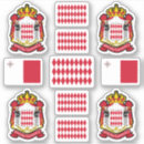 Suche nach monaco flagge aufkleber Europa