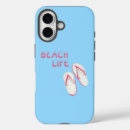 Suche nach leben fall iphone hüllen Strand