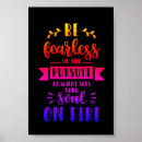 Suche nach furchtlos poster Inspirierend