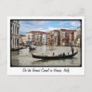 Suche nach canal grande postkarten Gondel