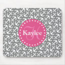 Suche nach rosa anker mousepads Monogramm