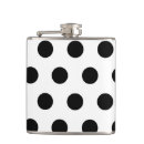 Suche nach punkte flachmänner Schwarz weiß