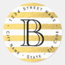 Suche nach goldstreifen aufkleber Monogramm