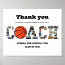 Suche nach basketball teams poster Coach