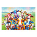 Suche nach lustiges kuh poster Modern