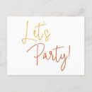Suche nach party postkarten Bunt