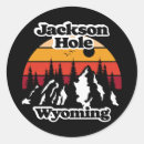 Suche nach jackson hole aufkleber Vintag