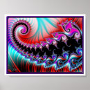Suche nach fraktal poster Blau