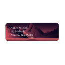 Suche nach roter himmel nachts Landschaft