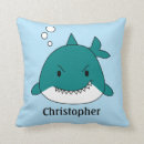 Suche nach hai kissen Blau und weiß