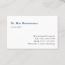 Suche nach arzt doktor visitenkarten Zahnarzt