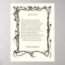 Suche nach shakespeare sonnet poster Blume