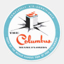 Suche nach columbus aufkleber Vintag