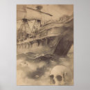 Suche nach piratenschiff poster Schädel
