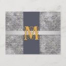 Suche nach monogramm m einladungen Modern