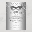 Suche nach masquerade ball einladungen Geburtstagsfeier