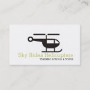Suche nach hubschrauber visitenkarten Pilot