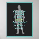 Suche nach menschlichkeit poster Blau