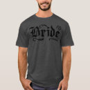 Suche nach goth hochzeit tshirts Braut