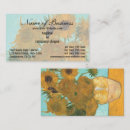 Suche nach gogh visitenkarten Blume